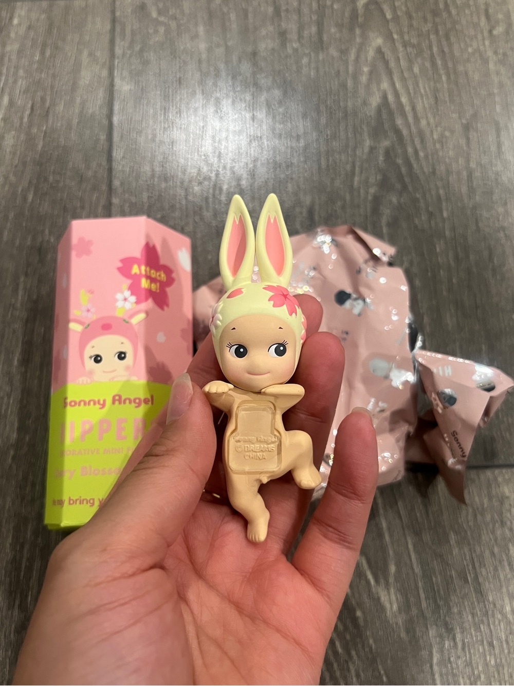 Brand NEW Sonny Angel Hippers Cherry Blossom Series Mini Figure - rabbit